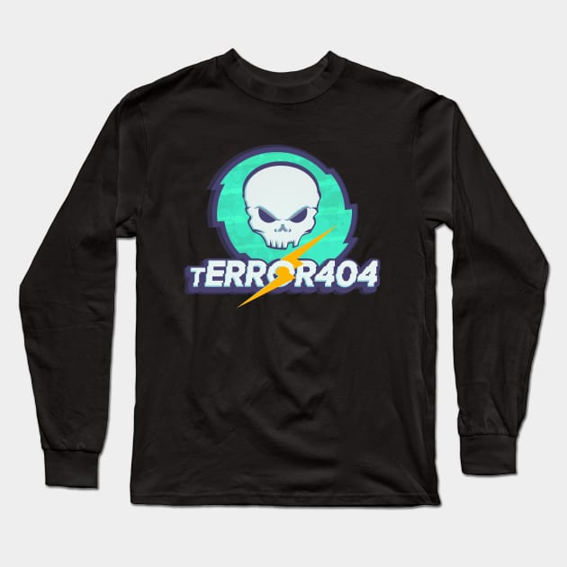 Terror 404 Long Sleeve T-Shirt by mangobanana